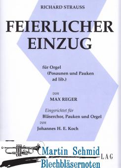 Feierlicher Einzug (404.01.Orgel.Pk) Bläserpartitur 