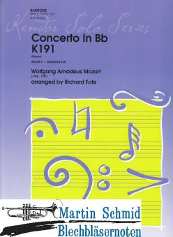 Concerto in B KV 191 - Rondo 