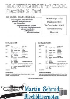 Blowing Hotn Cool (variable Besetzung - Blech oder Holz) 