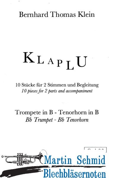 Product image 1 of the product “Klaplu 10 Stücke (+Klavier) ”