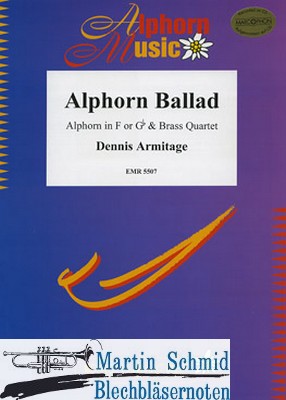 Product image 1 of the product “Alphorn Ballad (Version in F + Ges) ”