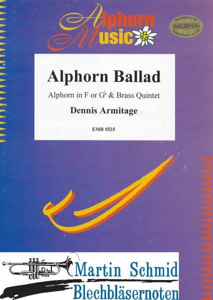 Artikelbild 1 des Artikels “Alphorn Ballad (AlpHr in Ges. Brass Quintet) “