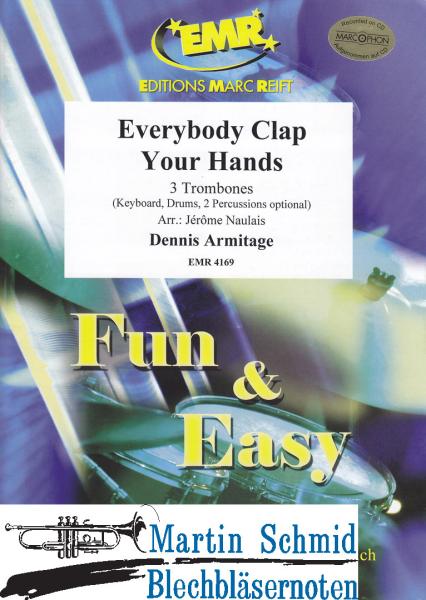 Product image 1 of the product “Everybody Clap Your Hands (Keyboard.Drums.2 Percussions.optional) ”