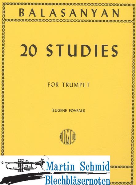 Product image 1 of the product “20 Etüden ”