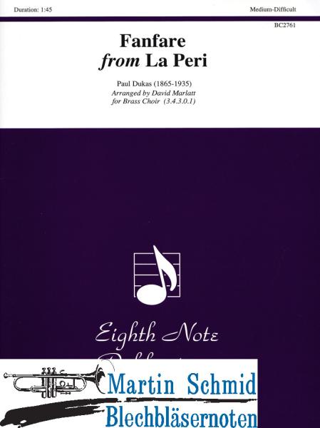 Product image 1 of the product “Fanfare from La Peri (343.01) ”