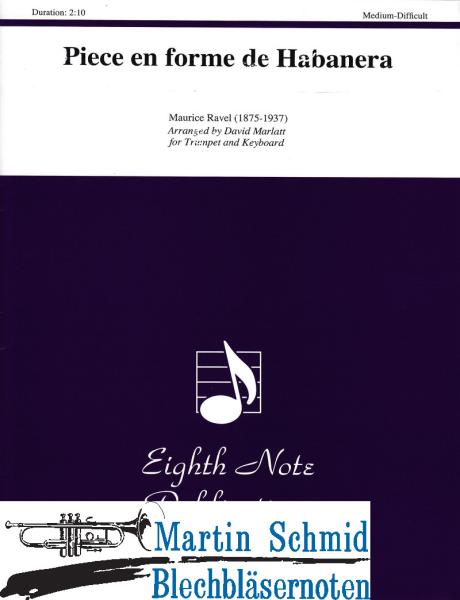 Product image 1 of the product “Piece en forme de Habanera (Trp in Bb/C/Es) ”
