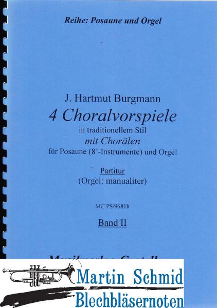 Artikelbild 1 des Artikels “4 Choralvorspiele in traditionellem Stil Band 2 “
