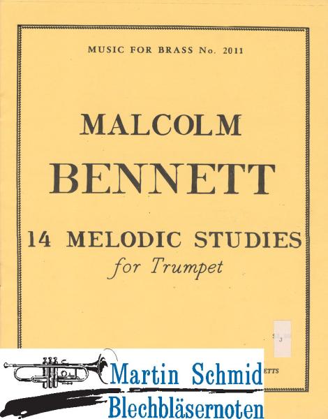 Artikelbild 1 des Artikels “14 Melodic Studies “