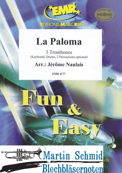 Product image 1 of the product “La Paloma (Keyboaed.Drums.2Percussions optional) ”