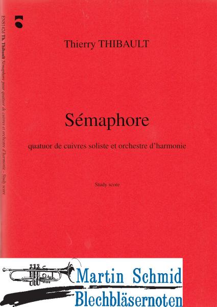 Product image 1 of the product “Sémaphore (111.01.Blasorchester) (Partitur+Solostimmen) ”