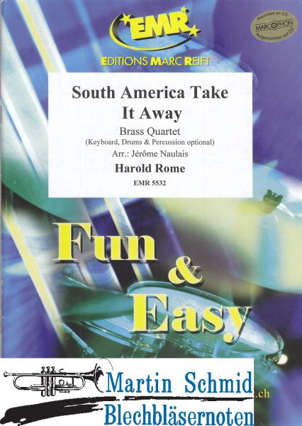 Product image 1 of the product “South America Take It Away (optional Keyboard.Drums.Percussion) ”