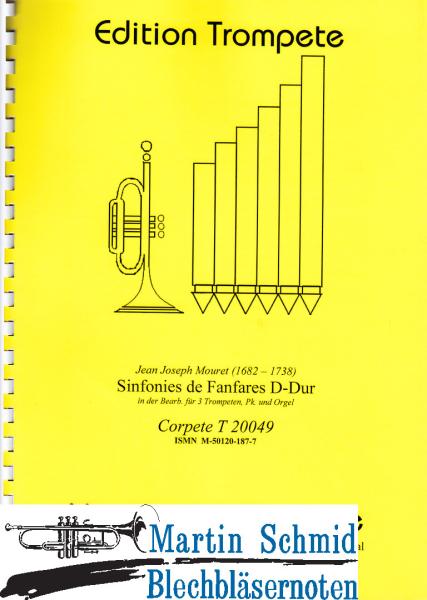 Product image 1 of the product “Sinfonies des Fanfares - Ausgabe in D-Dur (Pauken) ”