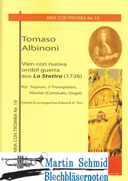 Artikelbild 1 des Artikels “Vien con nuova orribil guerra aus La Statira (Sopran.2Trompeten.Klavier) “