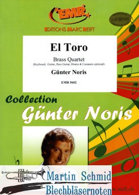 Product image 1 of the product “El Toro (variable Besetzung.Keyboaed.Guitar.Bass Guitar.Drums.Castanets optional) ”