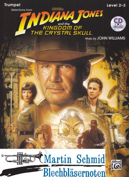 Product image 1 of the product “Indiana Jones and the Kingdom of the Crystal Skull (Trompetenstimme+CD)(mit anderen Instrumenten kombinierbar) ”