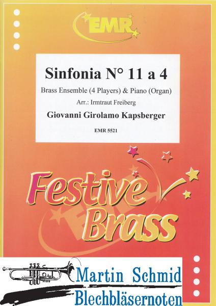 Product image 1 of the product “Sinfonia No.11 a 4 (Piano/Organ) ”