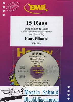 Product image 1 of the product “15 Rags (Piano or Play Back/Play Along optional)(Horn in F) ”