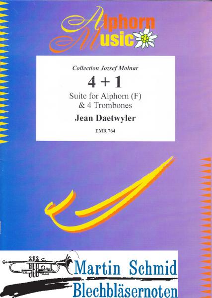 Artikelbild 1 des Artikels “4+1 Suite für Alphorn (F) + 4 Posaunen “
