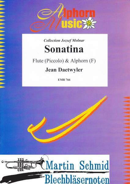 Artikelbild 1 des Artikels “Sonatina (Flöte(Piccolo).Alphorn(F)) “