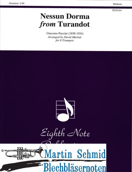 Artikelbild 1 des Artikels “Nessun Dorma from Turandot (6Trp) “
