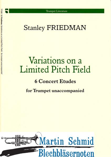 Product image 1 of the product “Variations on a Limited Pitch Field - 6 Concert Etudes ”