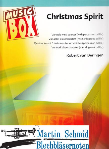 Product image 1 of the product “Christmas Spirit (variables Bläserquartett mit Schlagzeug ad lib) ”