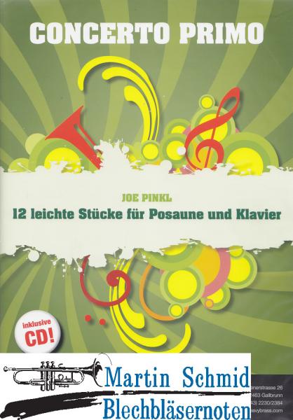 Artikelbild 1 des Artikels “Concerto Primo - 12 leichte Stücke f. Posaune und Klavier “