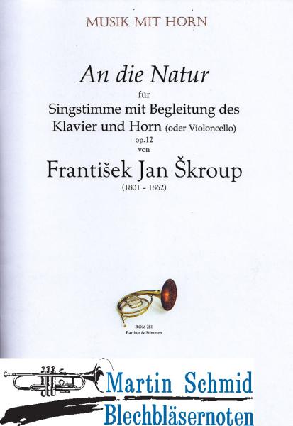 Product image 1 of the product “An die Natur op.12 (Horn.Sopran.Klavier/Cello) ”