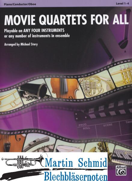 Product image 1 of the product “Movie Quartet For All (Klavierstimme) ”