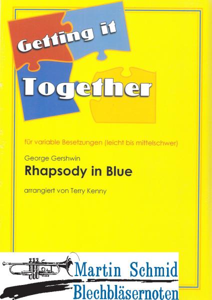 Product image 1 of the product “Rhapsody in Blue (variable Besetung)(Piano.Perc ad lib) ”