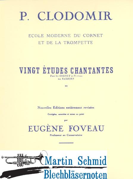 Product image 1 of the product “20 Etudes chantantes ”