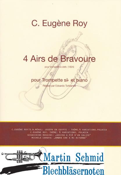 Artikelbild 1 des Artikels “4 Airs de Bravoure pour trompette à clefs (Trp in Bb) “