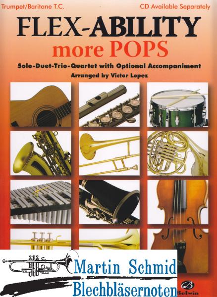 Product image 1 of the product “Flex-Ability more Pops (Trumpet Part)(1-4Trp.kombinierbar mit anderen Instrumenten oder Play-Along) ”
