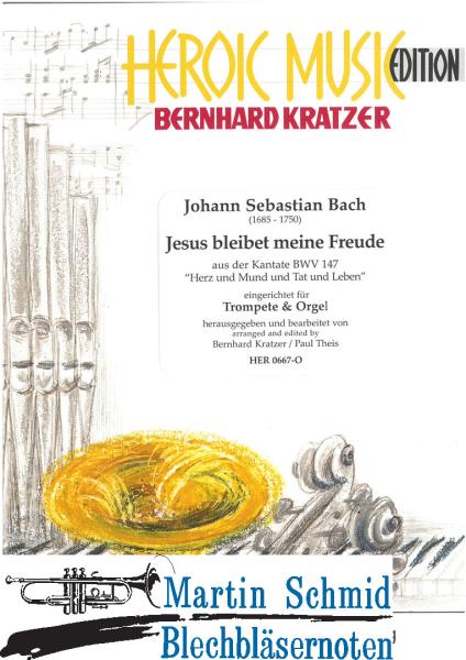 Artikelbild 1 des Artikels “Jesu bleibet meine Freude (Ausgabe in G für Bb/C/D/Eb) “
