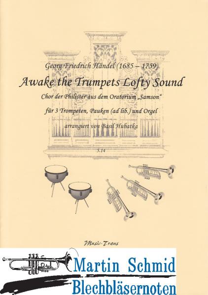 Product image 1 of the product “Awake the Trumpet Lofty Sound (Pauken ad lib) ”