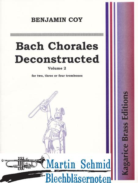 Product image 1 of the product “Bach Chorales Deconstructed Vol.2 (two, three or four trombones) ”