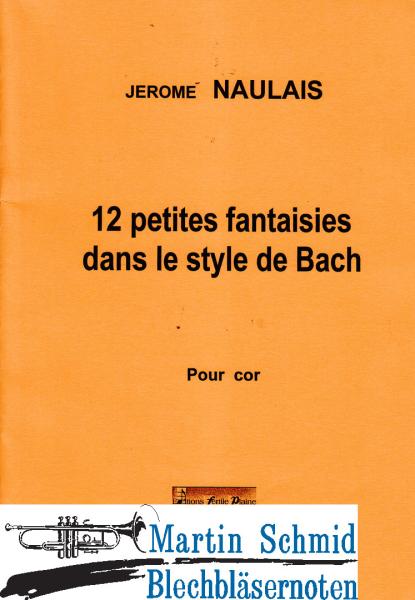 Artikelbild 1 des Artikels “12 petites fantasies dans le style de Bach “