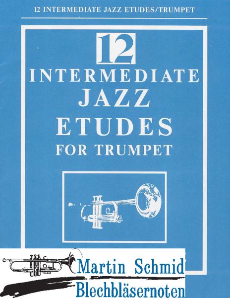 Product image 1 of the product “12 Intermediate Jazz Etudes (mit Begleitkassette) ”