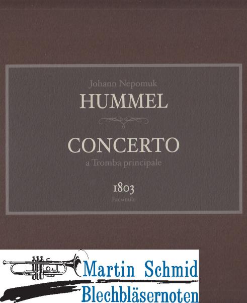 Artikelbild 1 des Artikels “Concerto a Tromba principale (1803) (Partitur - Facsimile) “