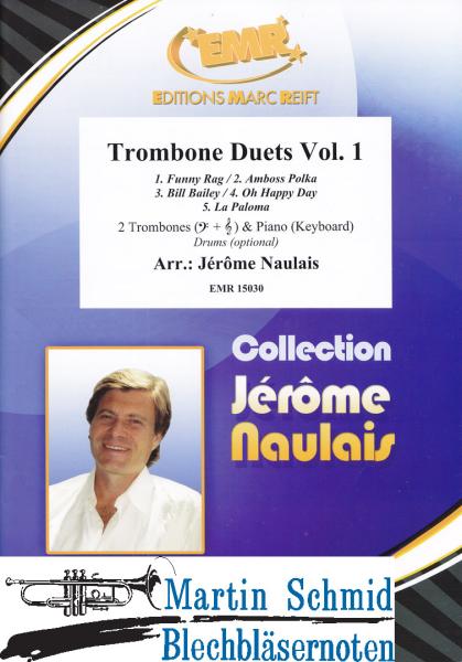 Product image 1 of the product “Trombone Duets Vol.1 (optional Drums) ”