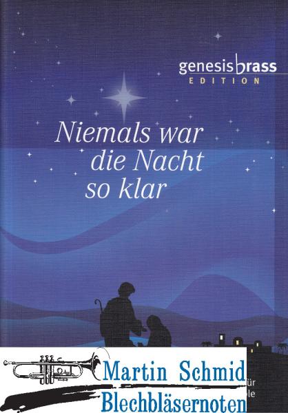 Product image 1 of the product “Niemals war die Nacht so klar - Bläserpartitur ”