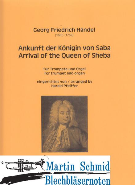 Artikelbild 1 des Artikels “Ankunft der Königin von Saba (Trp in Bb/C) “