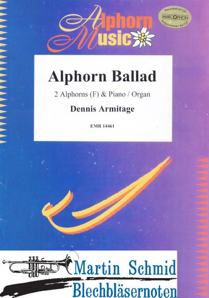 Artikelbild 1 des Artikels “Alphorn Ballad (2 Alphörner in F.Klavier/Orgel) “