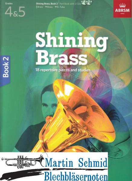 Product image 1 of the product “Shining Brass Book 2 (Grades 4&5) Solo-Part + CD ”