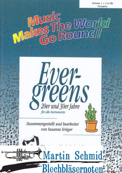 Product image 1 of the product “Evergreens 20er und 30er Jahre (Trompete - 1. und 2. Stimme) ”