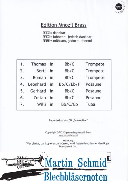 Product image 1 of the product “Tell (Ouverture zu Wilhelm Tell) (303.01) - Mnozil Brass ”