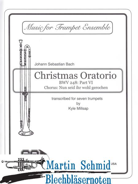 Artikelbild 1 des Artikels “Nun seid ihr wohl gerochen - Chorus from Christmas Oratorio (7Trp) “