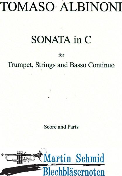 Product image 1 of the product “Sonate 1 C-Dur (Trp.Str.Bc) (Partitur + Stimmen) ”