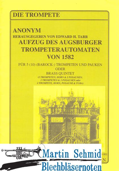 Product image 1 of the product “Aufzug des Augsburger Trompeterautomaten (5Trp.Pk ad lib) ”