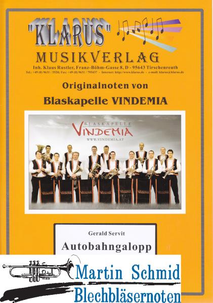 Product image 1 of the product “Autobahngalopp (Solo für Tenorhorn und Bariton) ”